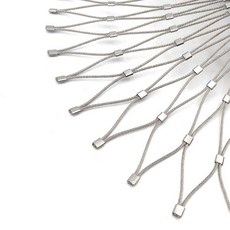 그물망 울타리망 정원 발코니 보호 스테인레스 스틸 304 와이어 로프 NET 케이블 메쉬 낙하 방지 등반 새 사, Hole 18 x 18cm H1, 3박스