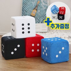 [NABIYA 극세사 대형 주사위+미니주사위] 대왕 색깔 스펀지, 1개, 블랙
