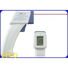 CHY 槍型雷射紅外線溫度計 工業用-30度至550度, 1個, CHY-110
