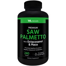 [미국빠른직구] 신제품 마이라이프 내추럴스 프리미엄 쏘팔메토 옥타코사놀 & 마카, 1개, 240정