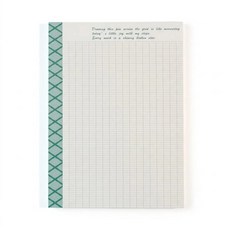 YT 메모패드 A5 Notepad 100g, 1개, 100매, 청록색