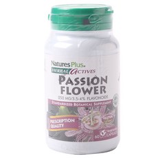 Natures Plus 百香花萃取膠囊 250mg, 60顆, 1罐