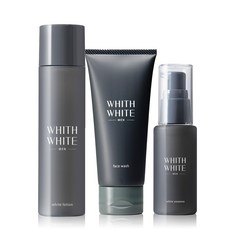 피스 화이트 맨즈 스킨 케어 세트 의약 부외품 미백 화장수 세안 미용액