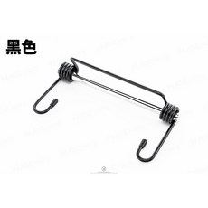 JS部品 機車座墊彈簧 自動彈起, 黑色, 1個
