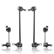 HAWK BROTHER Sway Bar Link K750747 K750756 K750755 4피스 전면 후면 스웨이 바 엔드 스태빌라이저 링크 2015 2016 2017 크라이, HAWK BROTHER Sway Bar Link K75