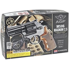 에어건 M586 마그남 2 5인치 17203 비비탄총 아카데미과학 정품, 1개