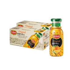 델몬트 오리지널 오렌지주스100 180ml, 24개