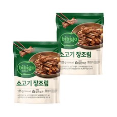CJ제일제당 비비고 소고기 장조림 125g x2개
