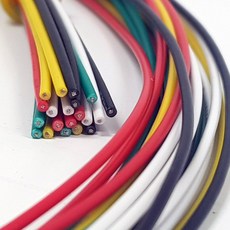 이음케이블 국산 UL 1007 AWG 24 케이블 총 20m (5 color * 1 m* 4 ea), 1세트