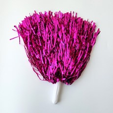 응원수술_스틱_핑크_치어리더_치어리딩_축구장_야구장_응원도구_이벤트_반짝이_금박, 응원수술_스틱_핑크_1개