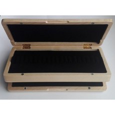 메이플 원목 오보에 리드 케이스 40PCS 리드홀드 앰버컬러, Wooden Color