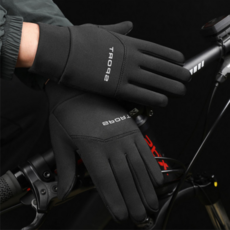무루어 스마트폰 터치 바이크 장갑, 블랙, L