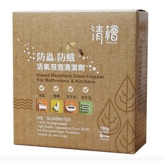 清檜 防蟲防蛾活氧泡泡清潔劑（750g）, 1個