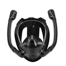 낙원굿즈 해녀 수경 물놀이 스노클 다이빙 스노쿨링, 1개, 화이트 그린L/XL