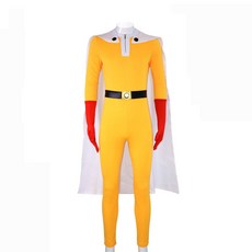WULA烏拉 一拳超人埼玉cosplay服裝 動漫卡通服裝 一擊男 埼玉 cos服