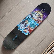 8.07吋 加楓雙翹滑板板面 進口代工廠尾貨 版畫錯印, 如圖所示, 1個