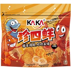 KAKA 珍四鮮餅乾 台式鹽酥風味, 88g, 12個