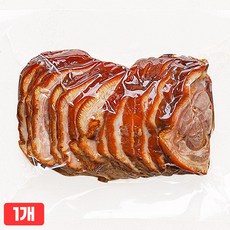 [지민푸드] 순살 슬라이스 족발 300g 무뼈 통순살 족발 1인 혼술 혼밥 야식 술안주 캠핑, 1개