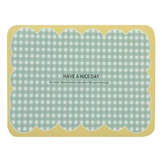 강아지 고양이 데일리 푸드 식기 매트, 1개, M(B)