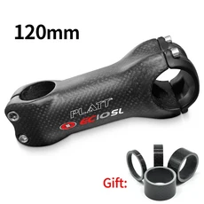 초경량 탄소 섬유 MTB 자전거 스템 산악 도로 부품 6 70mm, 05 6 Degree 120MM