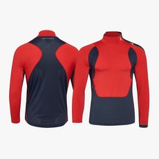 스파이더 남성 베이스볼 프로웹 하이넥 베이스레이어 상의 SPHPCNCL531MRED 567620