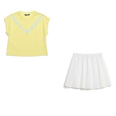 [블랙야크키즈] 여아 전용 티셔츠+스커트세트 BK라헬스커트세트 1BKSEM4921