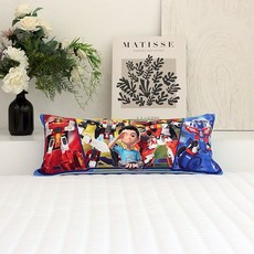 코알라컴퍼니 헬로카봇 시즌15 국내생산 순면 베개 30x70cm 친환경 항균 솜포함