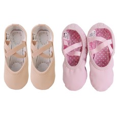 SNC 민자 PU 가죽 발레슈즈