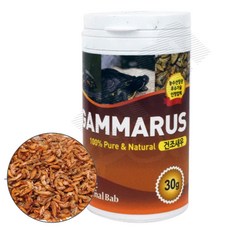 거북이먹이 열대어 감마루스 건조새우 30g