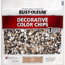 러스트-올륨 312447 장식용 컬러 칩 1파운드1팩 탄 블렌드, 1 Count (Pack of, Tan Blend