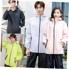 레인코트 상하의세트 우비 작업복 배달용 낚시 캠핑 등산 방수 휴대용 비옷, 1개, 상세페이지 참조