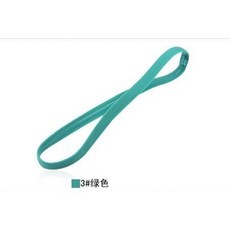 路跑運動髮帶，防滑彈力吸汗髮圈，瑜伽健身跑步頭帶, 1個, 深綠