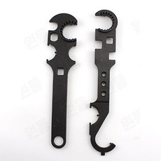 AR15 바렐넛툴 다기능 렌치 툴 버퍼튜브링 멀티 드라이버 M4 전동건 공구 서바이벌, B타입, 1개