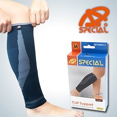 【台灣黑熊】SPECIAL SP-988C 小腿護套(1入) 運動護具 專利設計 德國科技台灣工藝 台灣製, 1個, M=30.5 ~ 34.3 cm