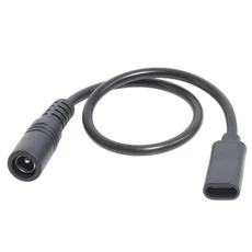 C타입 암55X2 암 케이블 커넥터 POWER LOGIC 공급 장치 코드 USB 컨버터 어댑터, 1개, 09 25CM