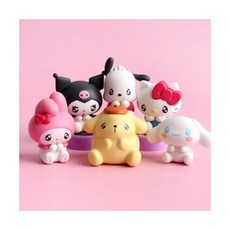 8500 산리오 에모큥 랜덤 피규어 장난감 캐릭터 뽑기