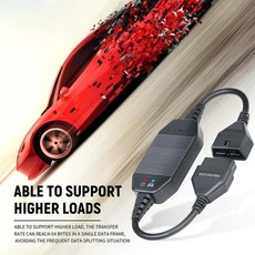 2025 LAUNCH X431 CAN FD 어댑터 코드 리더 오리지널 CANFD 케이블 자동차 진단 스캐너 V+ Pro3 Pad 3 V용