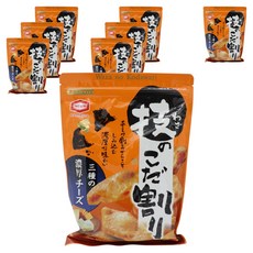 龜田製菓 技術的執著 3種濃鬱起司, 8個, 80g