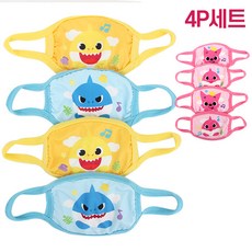 핑크퐁 마스크 [멜로디 4EA-10003] [M0641]