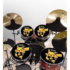 뉴빅 드럼 방음패드 심벌즈패드 방음 커버 방음기, 1개, 5북 4심벌즈 별바램