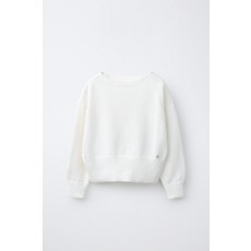 ZARA 자라 보트넥 스웨터 - 크림 SQX023 ZMT432