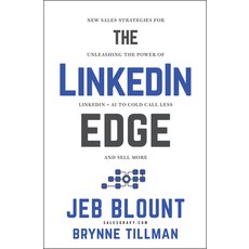(영문도서)The Linkedin Edge: New Sales Strategies for Unleashing the Power of Linkedin + A... Hardcover, Wiley, English, 9781394316717