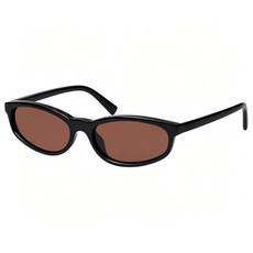 PAERDE Retro Oval Sunglasses for Women – 90s Cat Eye Lightweight Narrow Shades UV Protection Tren