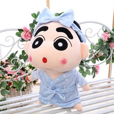 小新毛絨玩偶, 35cm, 默認, 睡袍圓眼款