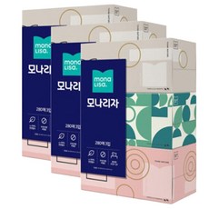 모나리자 미용티슈 280매x3입 3팩 (9개), 280매