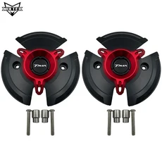 오토바이 프레임 슬라이더 보호대 엔진 고정자 커버 가드 Yamaha TMAX 560 TECH T-max560 2020, 04 red 1pair, 1개
