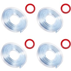 Winwin Commerce Corner 氣墊 4P 套組 2m*4p, 4入, 透明
