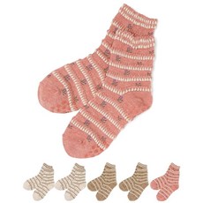Foot is Happy~발밑에 행복을~ 느슨하고 귀엽다. 간호용 양말 수석 일본제 간호 미끄럼 방지 느긋하게 룸 양말 여성 여성 꽃무늬 조임 해소 22-25cm 아이보리 베이지