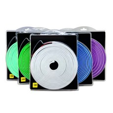 락모터스 자동차 트렁크 식빵등 면발광 LED바 5M 배선연결형 플렉시블 줄조명, 웜화이트, 1개