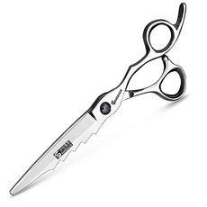 Axemoore 16.5cm6.5인치 전문 살롱 미용 가위 일본 스틸 샤프 커팅 이발소 헤어 스타일리스트 특수 스타일링 도구 168729, 실버